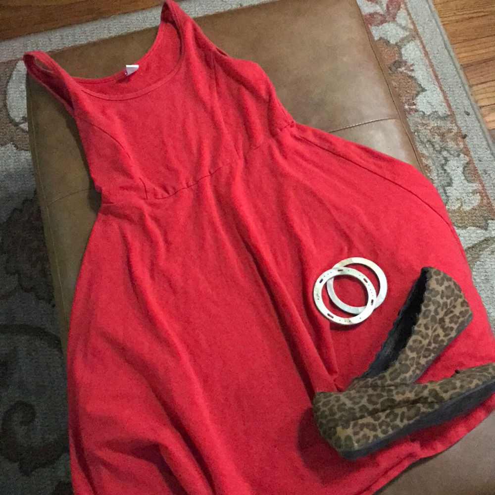 Old Navy, Size M, Red Dress